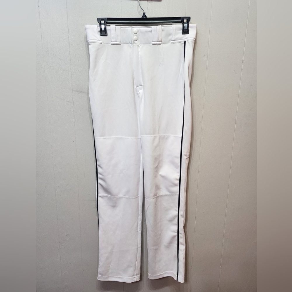 Easton Baseball Pants Medium White Black Trim Softball Athletic‎ C201